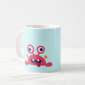 Peek-a-Boo - Cute Crab Koffiemok (Voorkant links)