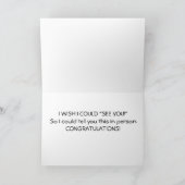 PEEK-A-BOO EN *CONGRATULATIES* AAN U! KAART (Binnen)