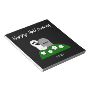 Peek-A-Boo Ghost Notitieblok (14 cm x 15,2 cm)