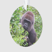 Peek-A-Boo Gorilla Ornament (voorkant)