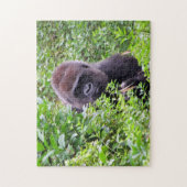 Peek-A-Boo Gorilla Puzzle Legpuzzel (Verticaal)
