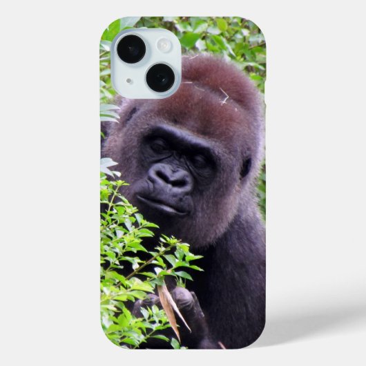 Peek-A-Boo Gorilla-telefoontas Case-Mate iPhone Case (Achterkant)