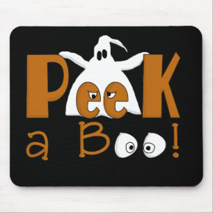 Peek A Boo Halloween T-shirts en cadeautjes Muismat
