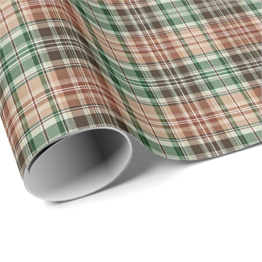 Peek-a-Boo Kitten Claus Cadeaupapier (Rol Hoek)