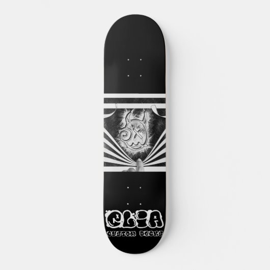 Peek-a-boo logo deck skateboard (Voorkant)