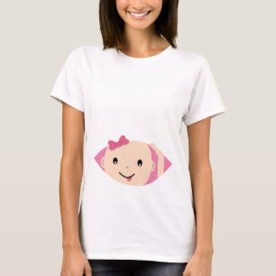 Peek-A-Boo moederschap T-Shirt
