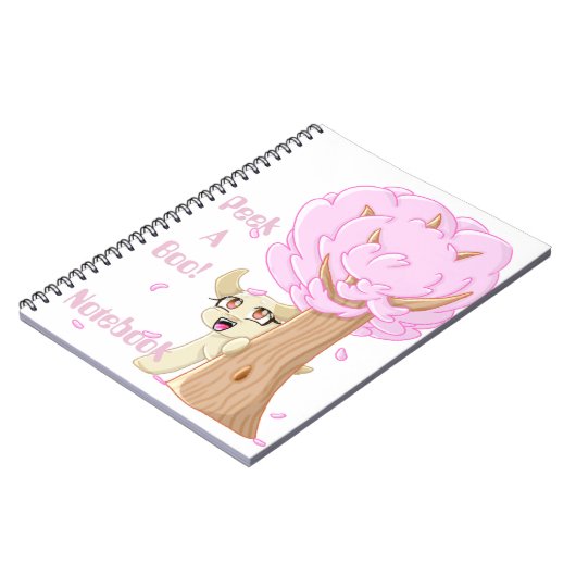 Peek-A-Boo Puppy Spiraal Notitieboek (Linkerzijde)