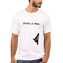 Peek-a-Boo T-Shirt – Fun, Playful Graphic Tee 