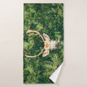 Peek a Deer (Serviette de bain)