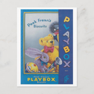 Peek Freans koekjes Playbox Ad Briefkaart