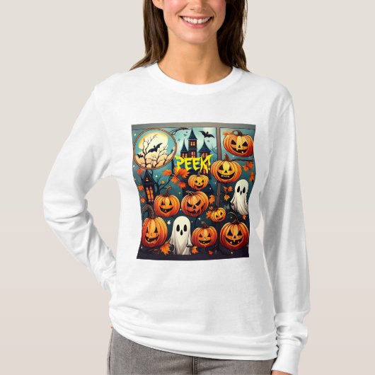 Peek Halloween Spook-tacular T-shirt (Voorkant)