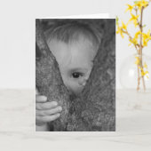 Peek! Kaart (Gele Bloem)