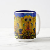 PeekaBear de l'Alaska 15oz de café Mug (Devant droit)