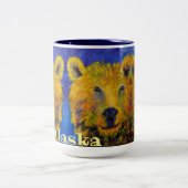 PeekaBear de l'Alaska 15oz de café Mug (Centre)