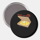 Peekabo Basic & Grappig ontwerp Magneet (Voorkant / Achterkant)