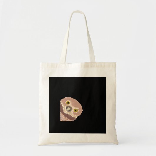 Peekabo Grappig Ontwerp Voor Halloween Tote Bag (Voorkant)