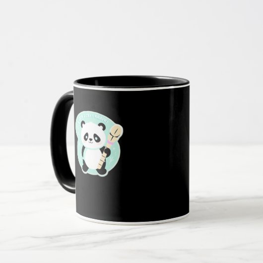 Peekabo Panda Mok (Voorkant links)