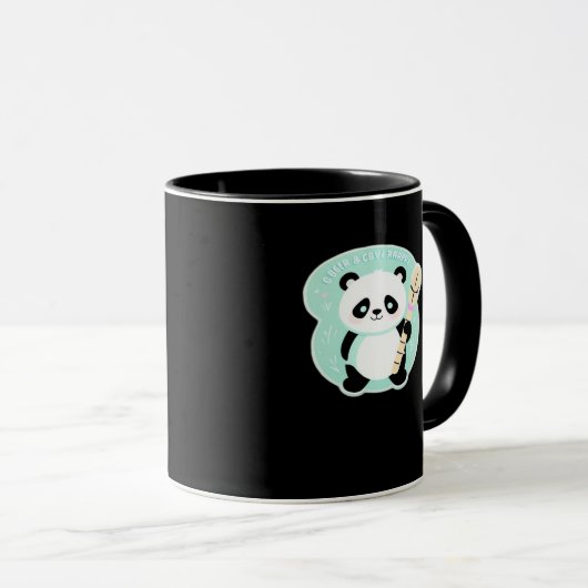 Peekabo Panda Mok (Voorkant rechts)
