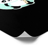 Peekabo Panda Poster (Hoek)