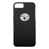 Peekabo-pinguïns Case-Mate iPhone Case (Achterkant)