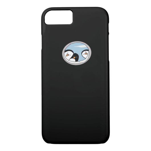 Peekabo-pinguïns Case-Mate iPhone Case (Achterkant)