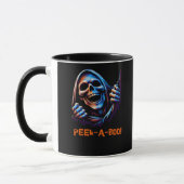 Peekabo Poltergeist Prankster Mok (Links)