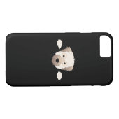 Peekabo Pup Case-Mate iPhone Case (Achterkant (Horizontaal))