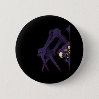 Peekabo Spider Ronde Button 5,7 Cm