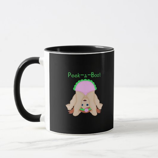 Peekabo voor Halloween Mok (Links)