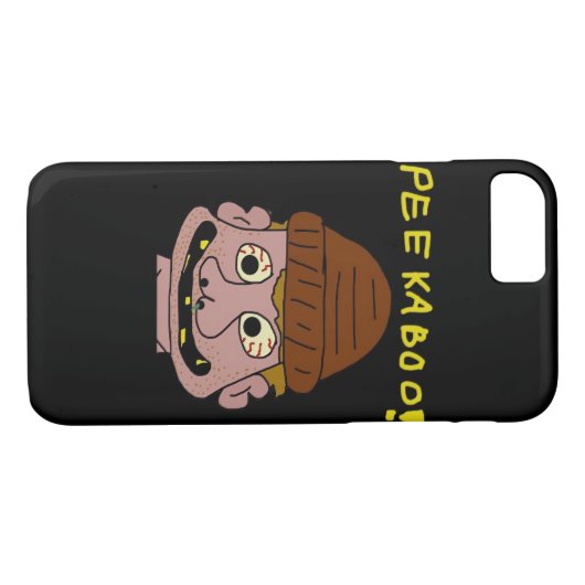 Peekabo Weird Man Case-Mate iPhone Case (Achterkant (Horizontaal))