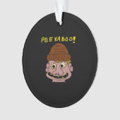 Peekabo Weird Man Ornament (voorkant)