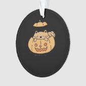 Peekaboo Autumn Vibes Ornament (voorkant)