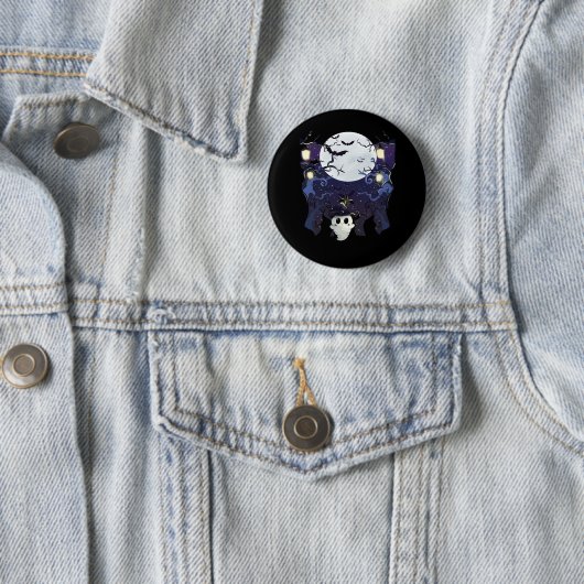 Peekaboo Autumn Vibes Ronde Button 5,7 Cm (In situ)