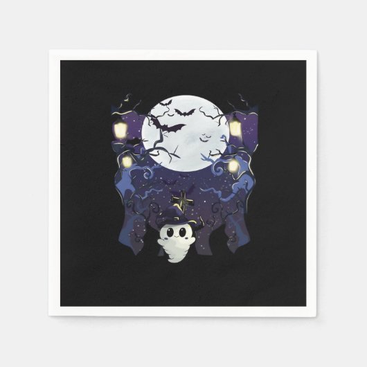 Peekaboo Autumn Vibes Servet (Voorkant)