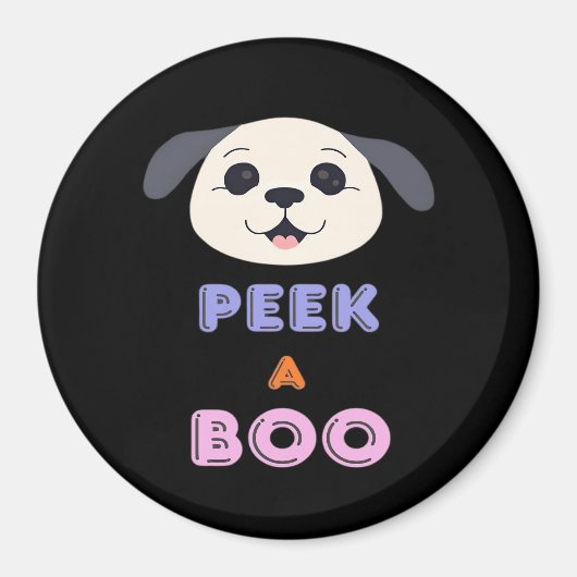Peekaboo Basic-ontwerp Magneet (Voorkant)