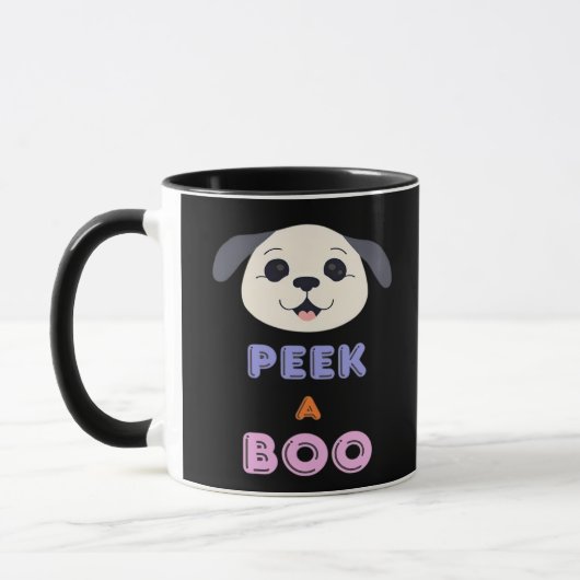 Peekaboo Basic-ontwerp Mok (Links)