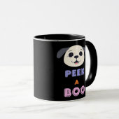 Peekaboo Basic-ontwerp Mok (Voorkant rechts)