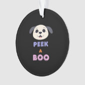 Peekaboo Basic-ontwerp Ornament (voorkant)
