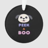Peekaboo Basic-ontwerp Ornament (voorkant)