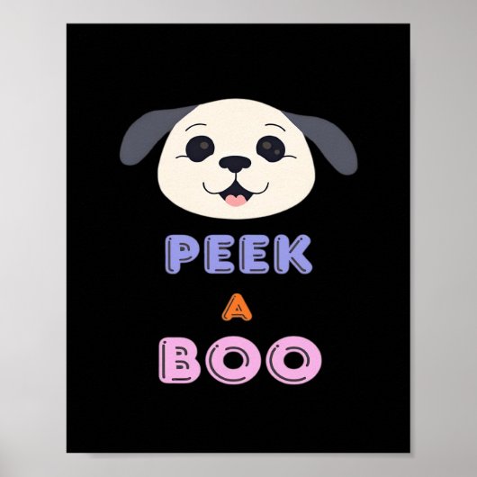Peekaboo Basic-ontwerp Poster (Voorkant)