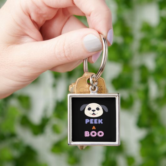 Peekaboo Basic-ontwerp Sleutelhanger (Hand)
