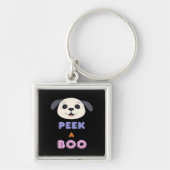 Peekaboo Basic-ontwerp Sleutelhanger (Voorkant)