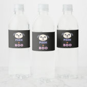 Peekaboo Basic-ontwerp Waterfles Etiket (Flessen)