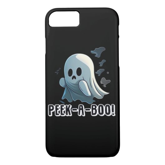 Peekaboo Basic Slogan Case-Mate iPhone Case (Achterkant)