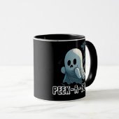 Peekaboo Basic Slogan Mok (Voorkant rechts)