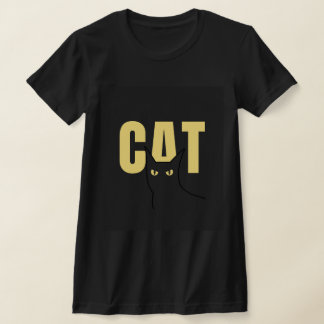 Peekaboo Cat - grillig woordspel T-shirt