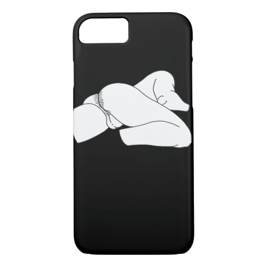 Peekaboo Classic Funny Case-Mate iPhone Case (Achterkant)
