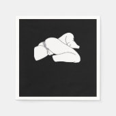 Peekaboo Classic Funny Servet (Voorkant)