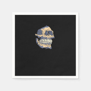 Peekaboo Death Skull Servet