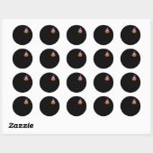 Peekaboo Essential Basic Design Ronde Sticker (Vel)